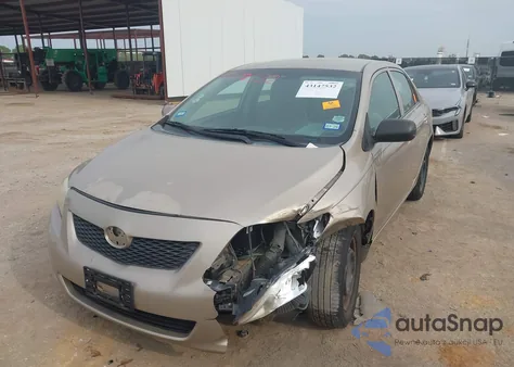 2010 Toyota Corolla Le из США, поврежденный, VIN 2T1BU4EE9AC390581